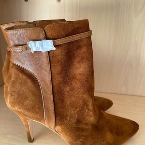 Corso Como tan brown suede and leather ankle boots  Size 8 - never worn